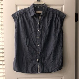 Loft Chambray Button Down
